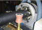 PVC Corrugated Pipe Membuat Mesin Twin Screw Extruder, Single Wall PVC Pipe Extrusion Machine
